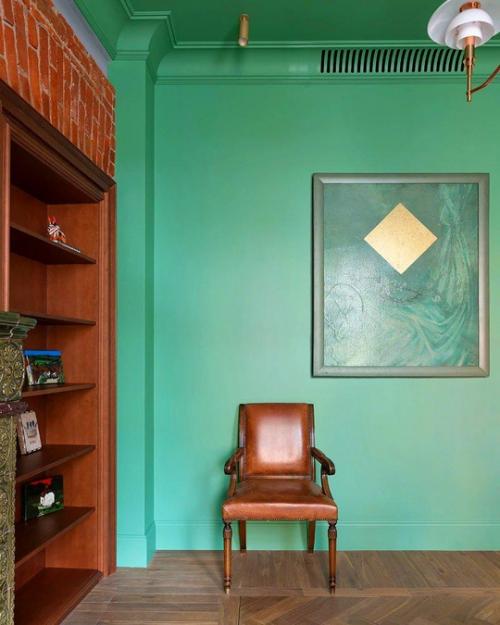 Исторический дух в современной квартире в Москве. 07