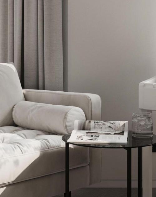 Черно-белый цвет. Выглядит очень деликатно. 02