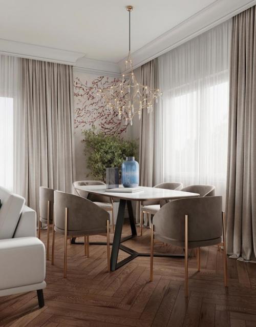 Светлая, элегантная и очень просторная. 07