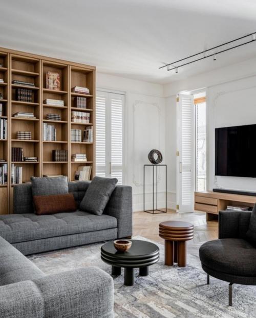 Интересный интерьер. С великолепным сочетанием. 04