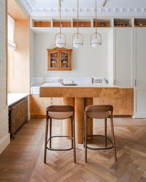 Исторический дух в современной квартире в Москве. 02