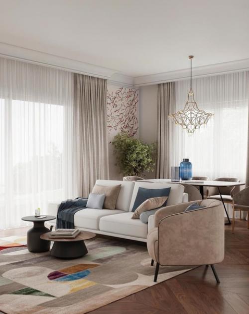 Светлая, элегантная и очень просторная. 06