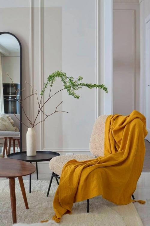 Светлая квартира в парижском стиле для бизнес-леди. 04