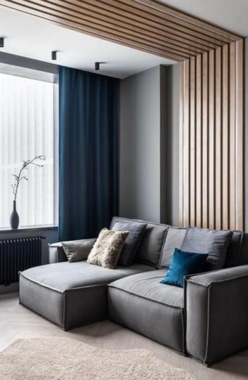 Серый цвет в этой квартире. 02