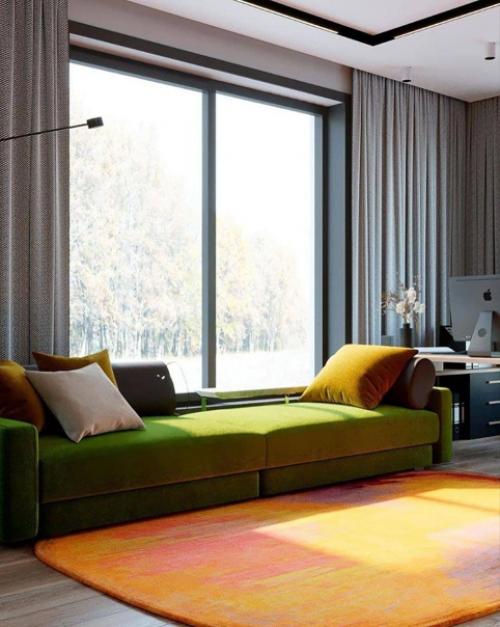 Коврики вновь в моду возвращаются. 04