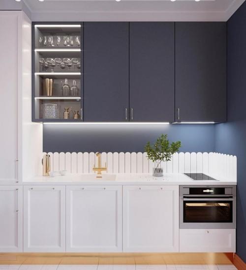 Небольшая квартира - студия площадью 28 м 2. 01