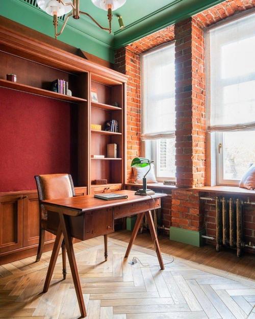 Исторический дух в современной квартире в Москве. 05