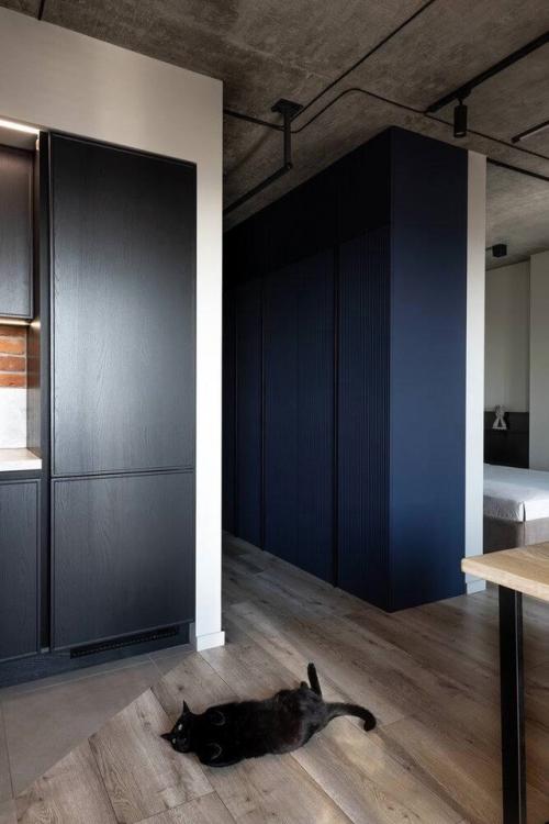 Студия в стиле лофт: максимум воздуха и света. 07