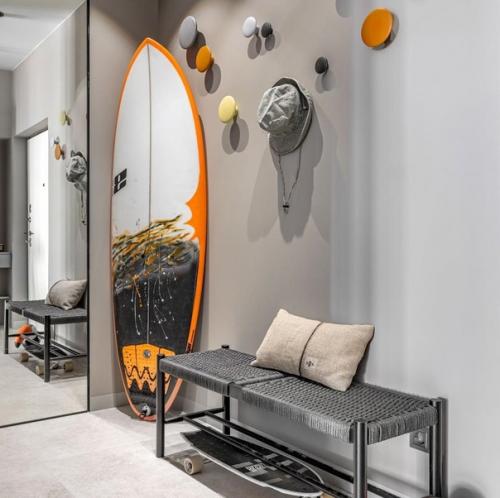 Интерьер квартиры для семейной пары и кота. 06