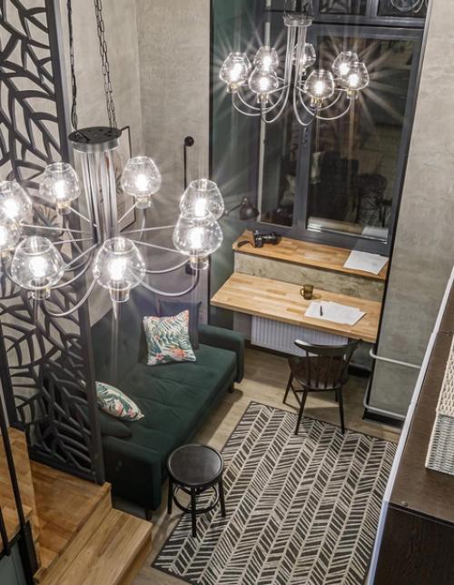 В этой квартире сделали дизайн, который выгодно отличается от других. 04