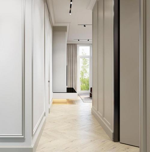 Замечательная прихожая. С интересным сочетанием. 03