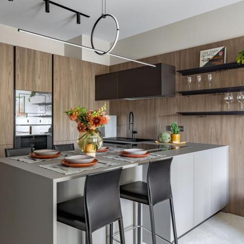 Интерьер квартиры для семейной пары и кота. 01