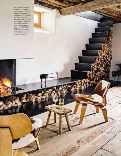 Когда у вас есть камин, вам придется еще и организовать. 01