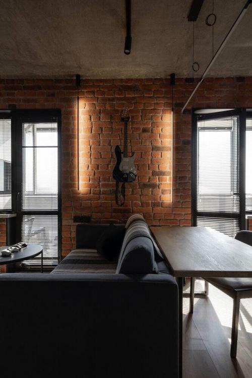 Студия в стиле лофт: максимум воздуха и света. 05