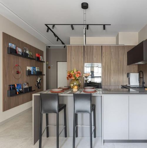 Интерьер квартиры для семейной пары и кота. 02