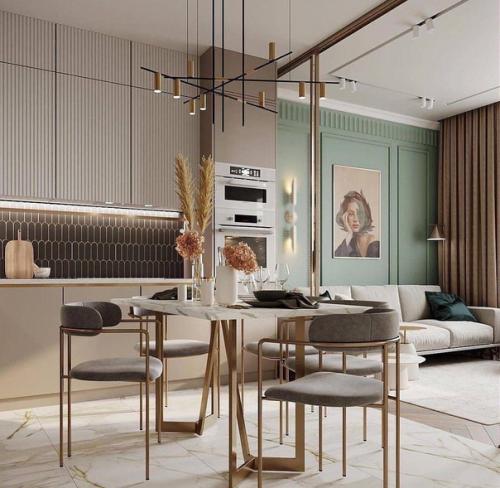 Стильный интерьер невероятно. 02