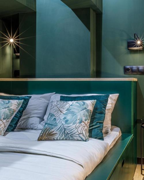 В этой квартире сделали дизайн, который выгодно отличается от других. 05