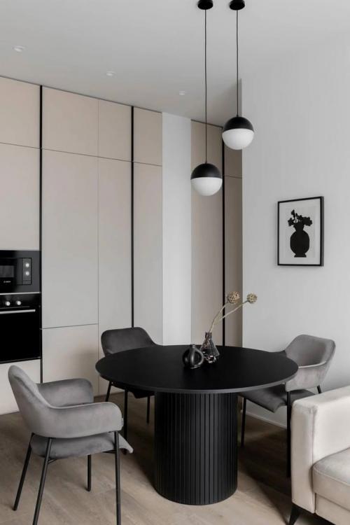 Квартира с терракотовым акцентом для молодой пары. 02