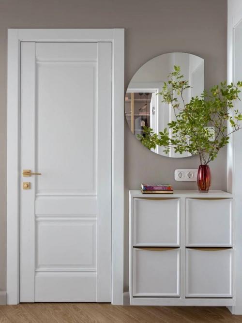 Розово - золотая квартира в Челябинске - стильно и с характером. 08