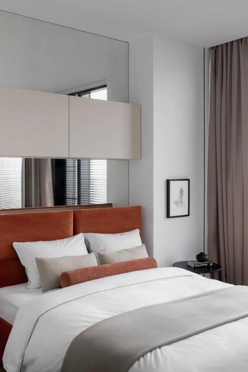 Квартира с терракотовым акцентом для молодой пары. 05