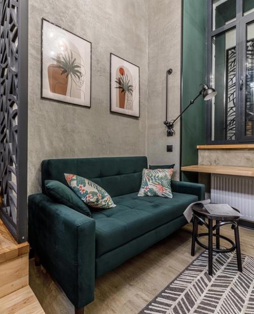 В этой квартире сделали дизайн, который выгодно отличается от других. 03