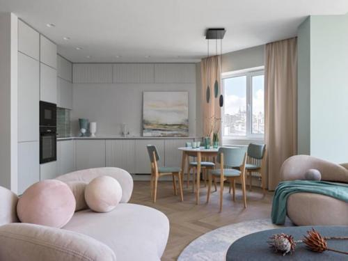 Мята и уют: квартира, где дышится легко. 01