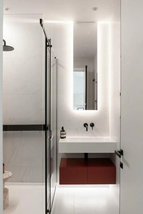 Квартира с терракотовым акцентом для молодой пары. 08