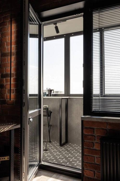 Студия в стиле лофт: максимум воздуха и света. 03