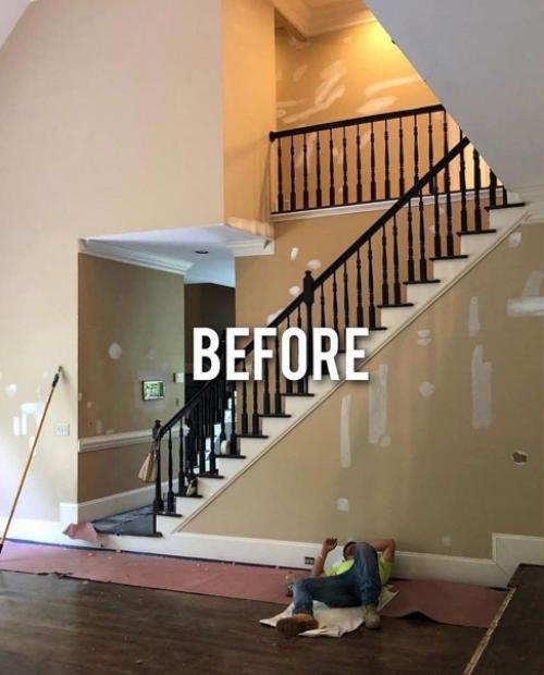 Дом с высокими потолками -.