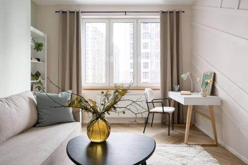 Универсальный, но не скучный: стильная двушка для аренды. 07