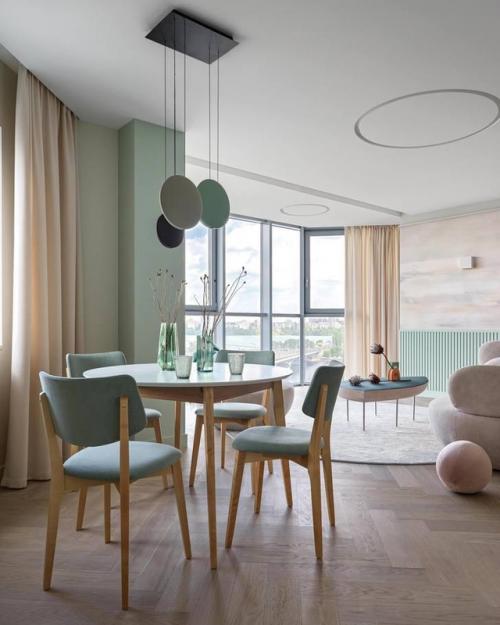 Мятная свежесть в интерьере. 02