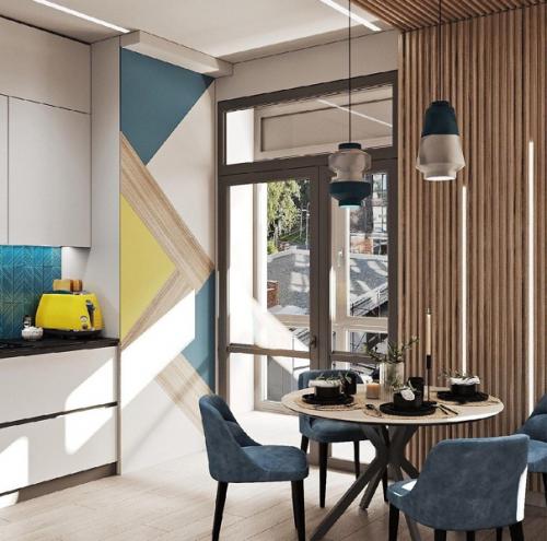 Интересный проект кухни. 03