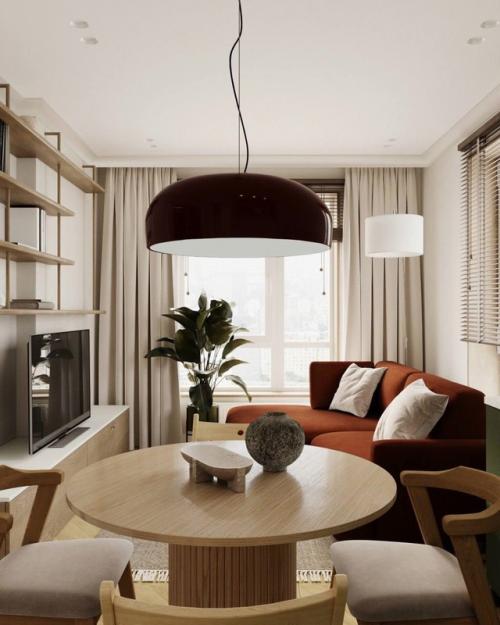 Яркая квартира с настроением в московской новостройке. 04