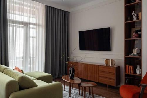 Яркий интерьер для семьи, влюблённой в путешествия. 04