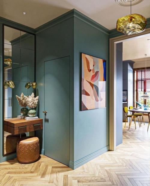 Красивый цвет для прихожей необыкновенно. 03