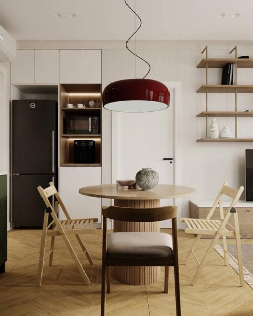 Яркая квартира с настроением в московской новостройке. 01