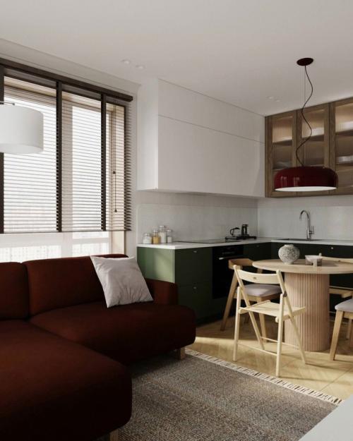 Яркая квартира с настроением в московской новостройке. 05