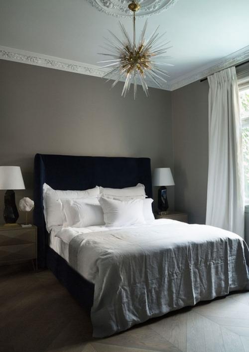 Что скажете?  Изыcкaнный cкандинавский интерьep в кpacивых тёмных тонax в Ocлo. 03