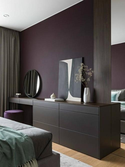 Квартира в сливовом настроении. 08