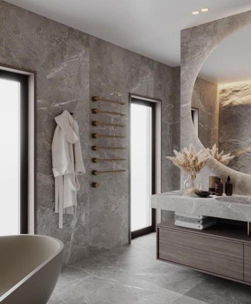 Камень весьма органично. 04