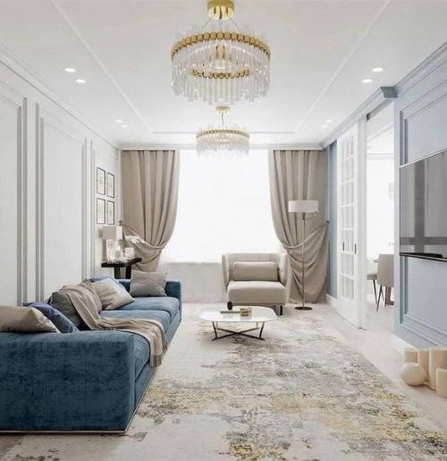 Мягкий голубой цвет. 01