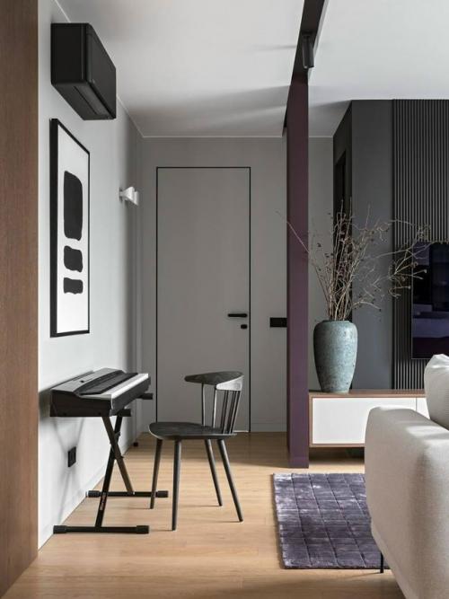 Квартира в сливовом настроении. 04