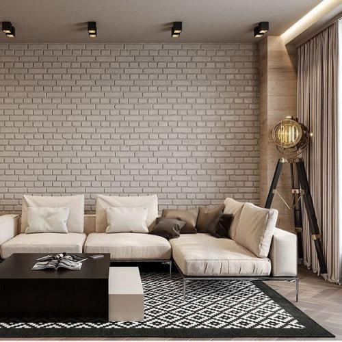 Одна гостиная в двух абсолютно разных стилях. 05