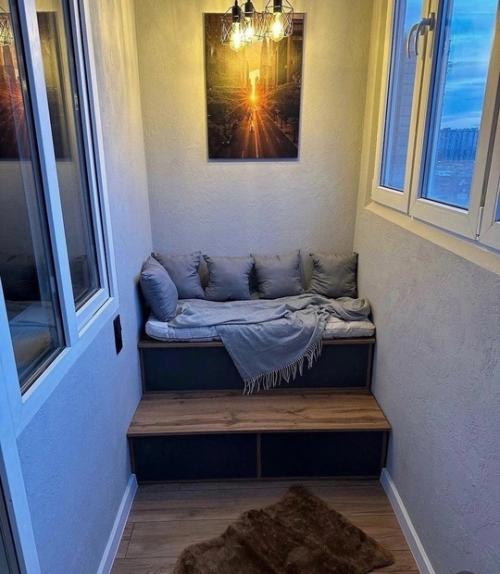 Необычный интерьер двушки. 07