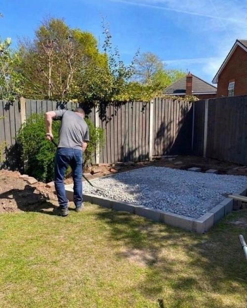 Вдохновляемся красотой.  Перевоплощение обычного участка. 01