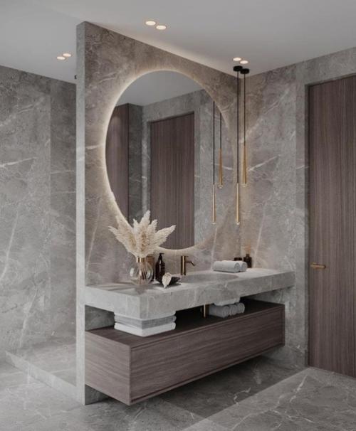 Камень весьма органично. 05