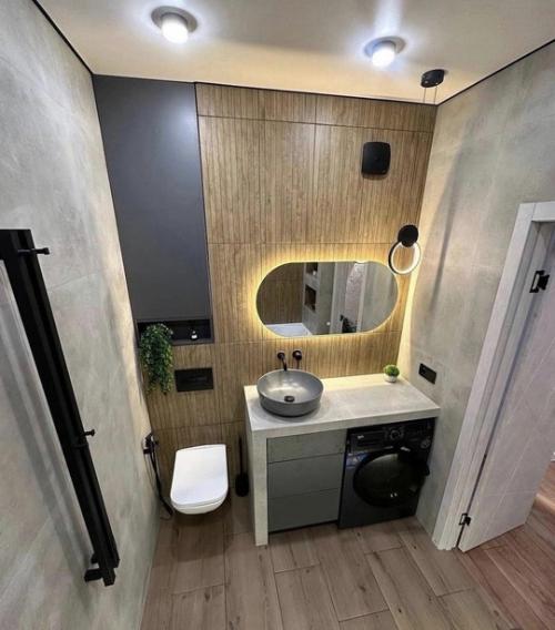 Необычный интерьер двушки. 09