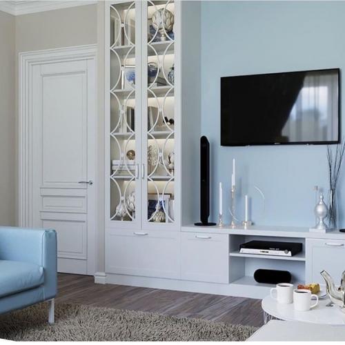 Одна гостиная в двух абсолютно разных стилях. 02