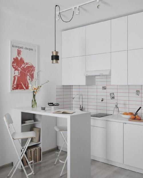 Белый, светлый интерьер. 04