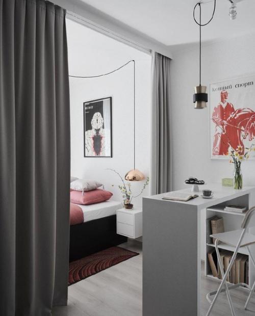 Белый, светлый интерьер. 06